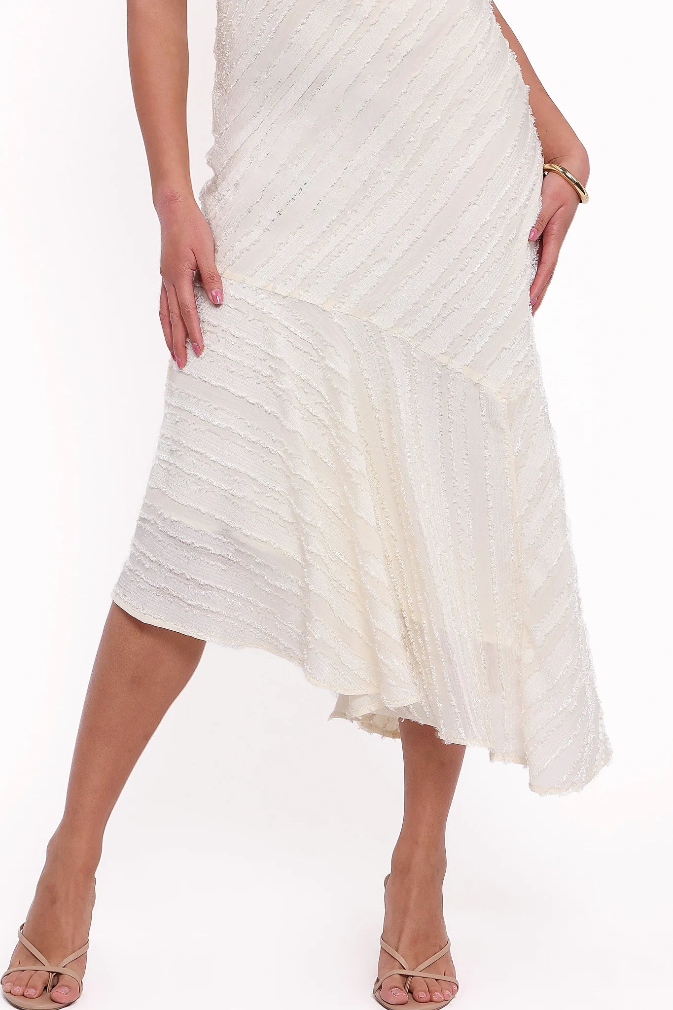 Aileen Midi Dress - Cream