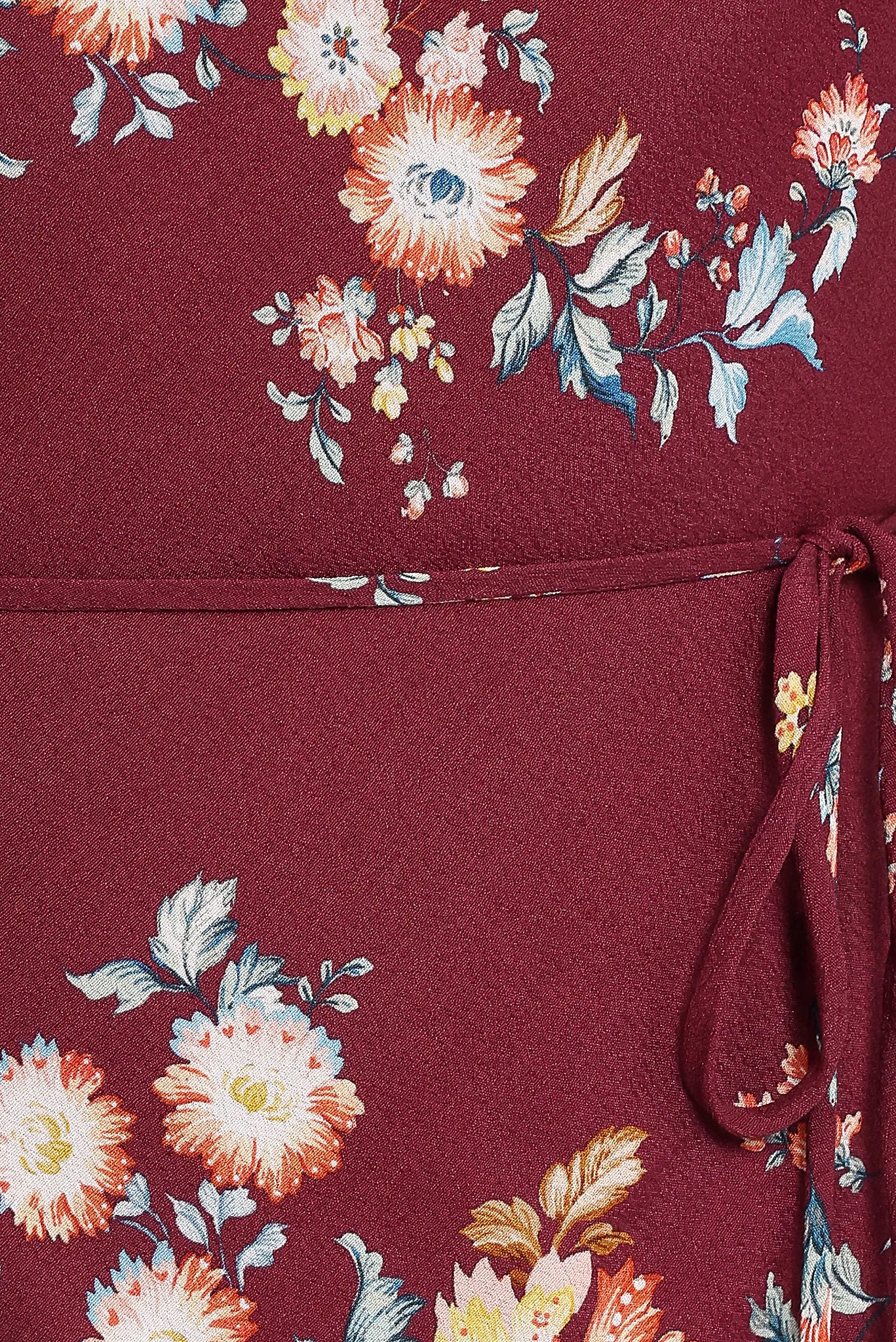 Alima Maxi Dress - Berry Floral
