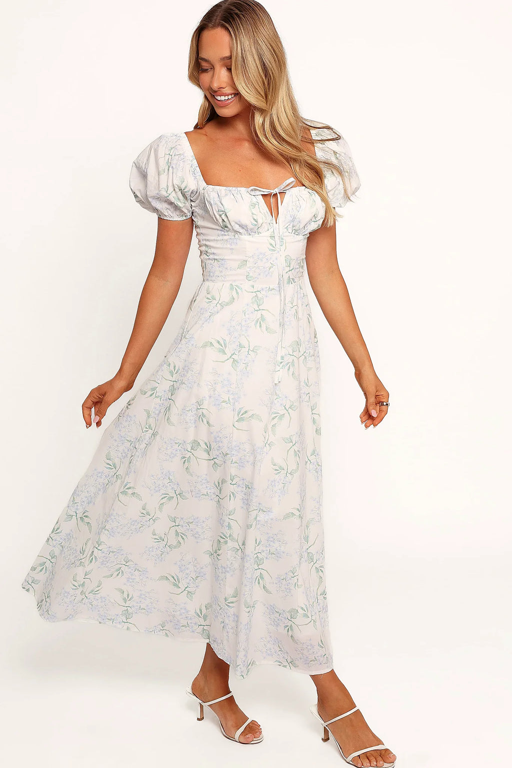 Beati Midi Dress - Blue