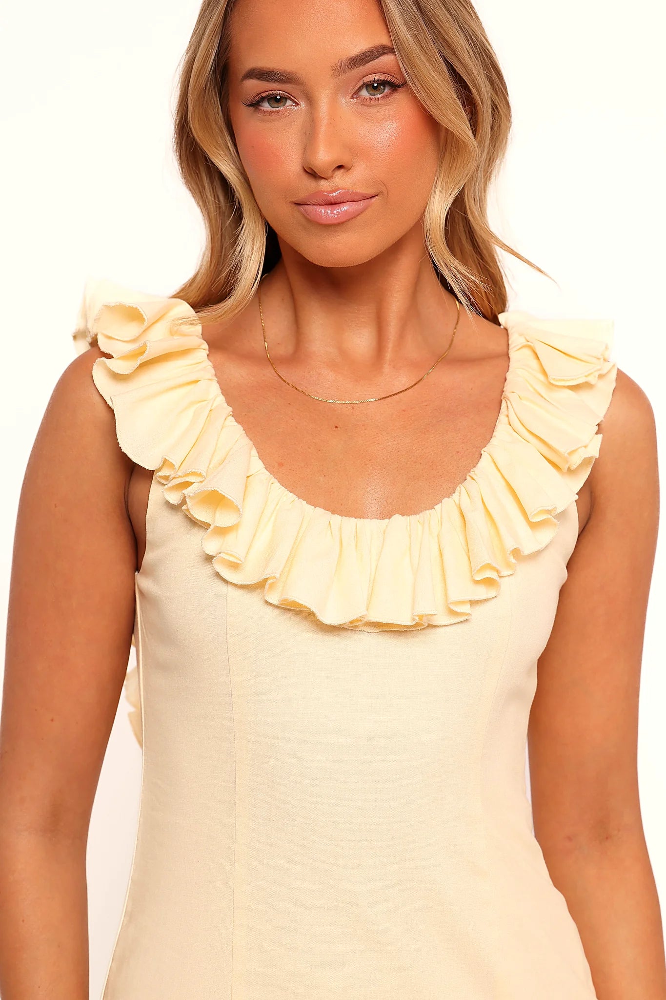 Brienne Maxi Dress - Butter Yellow