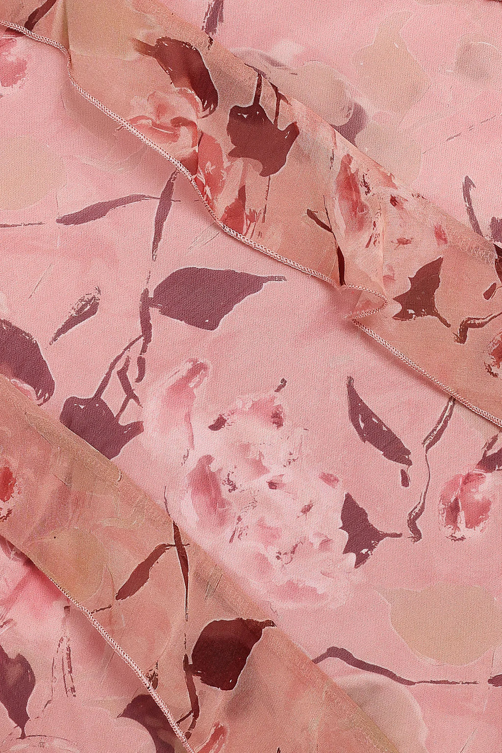 Ciao Ruffles Maxi Dress - Pale Pink Floral