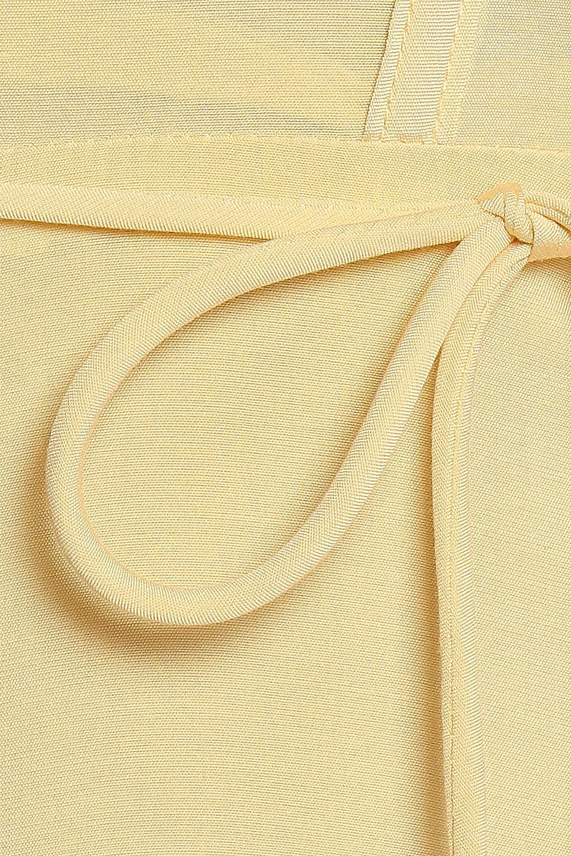 Della Midi Dress - Yellow