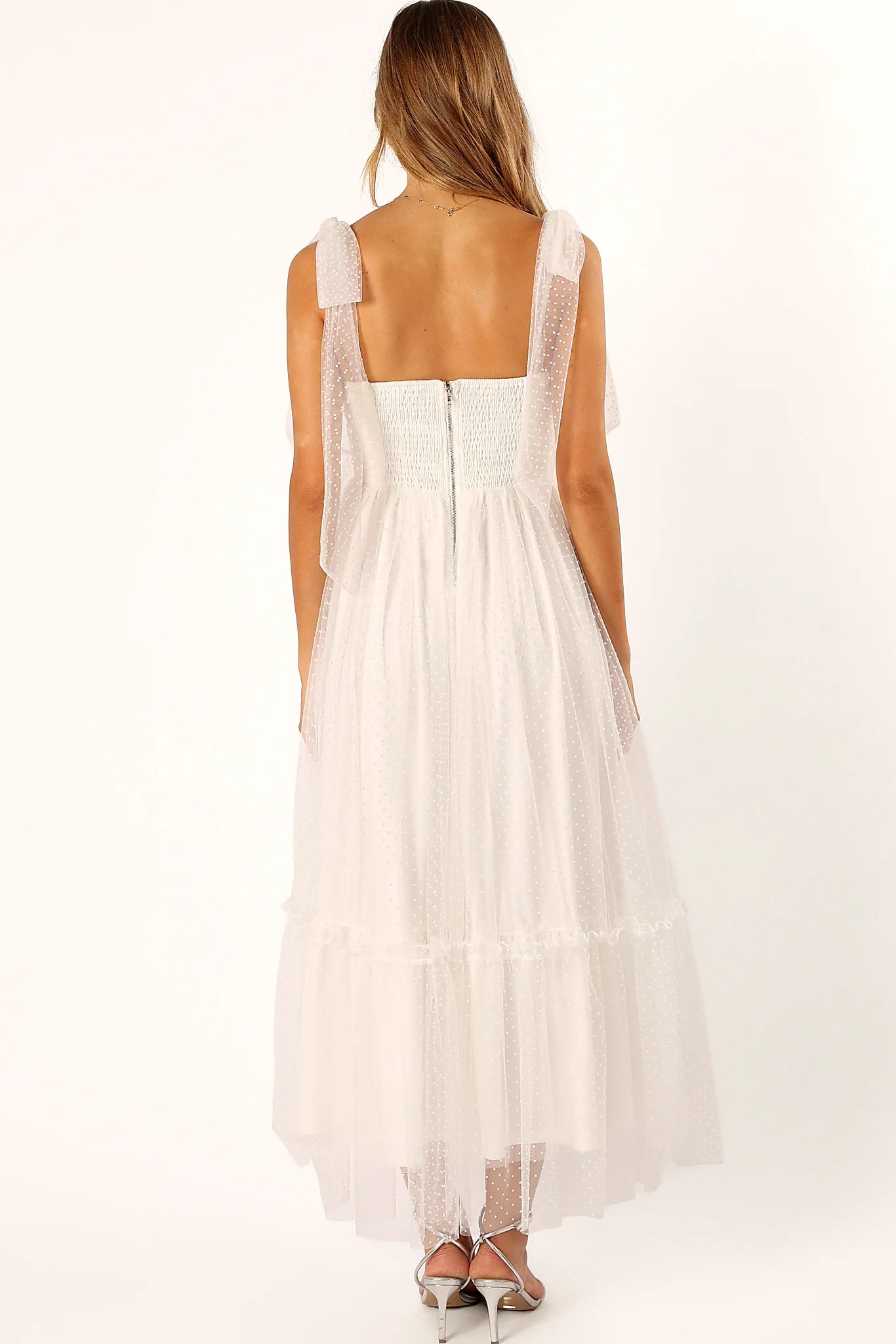 Floret Midi Dress - Off White