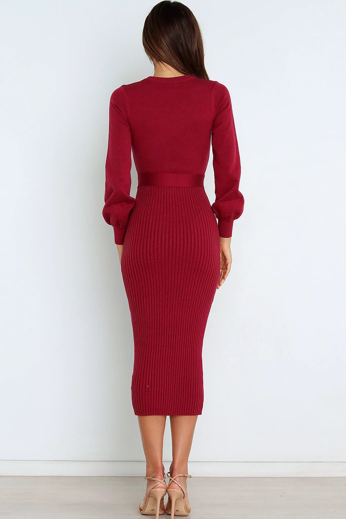 Helena Dress - Wine
