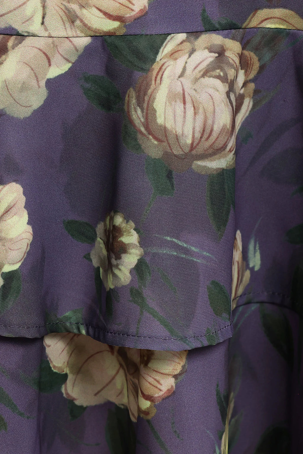 Lillee Tiered Maxi Dress - Lavender Floral