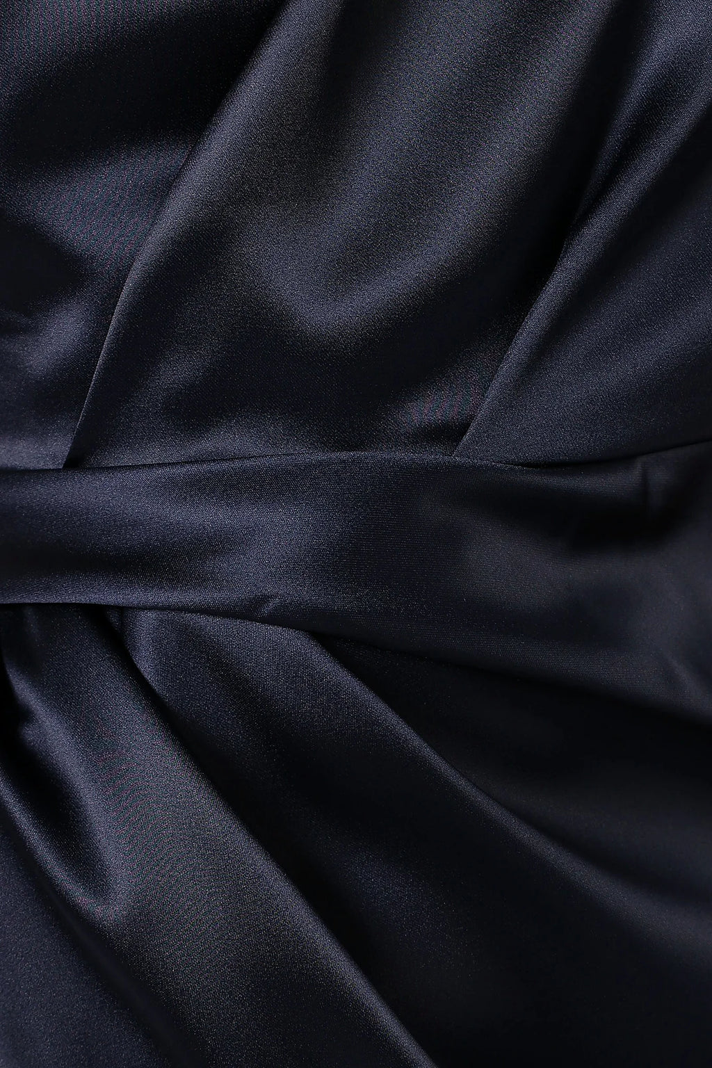 Nadia One Shoulder Maxi Dress - Navy