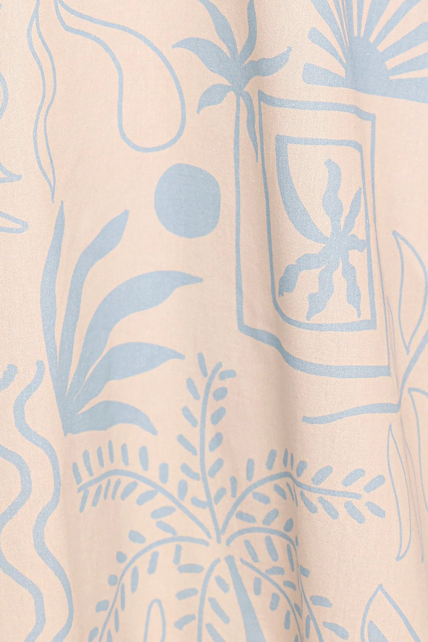 Naida Maxi Dress - Blue Soleil