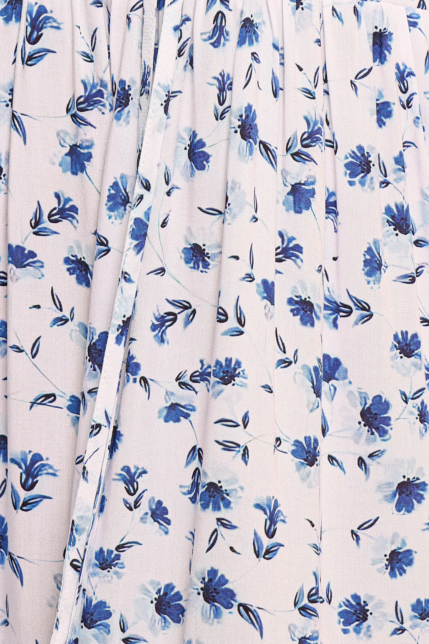 Roberts Maxi Dress - Blue Ditsy Floral
