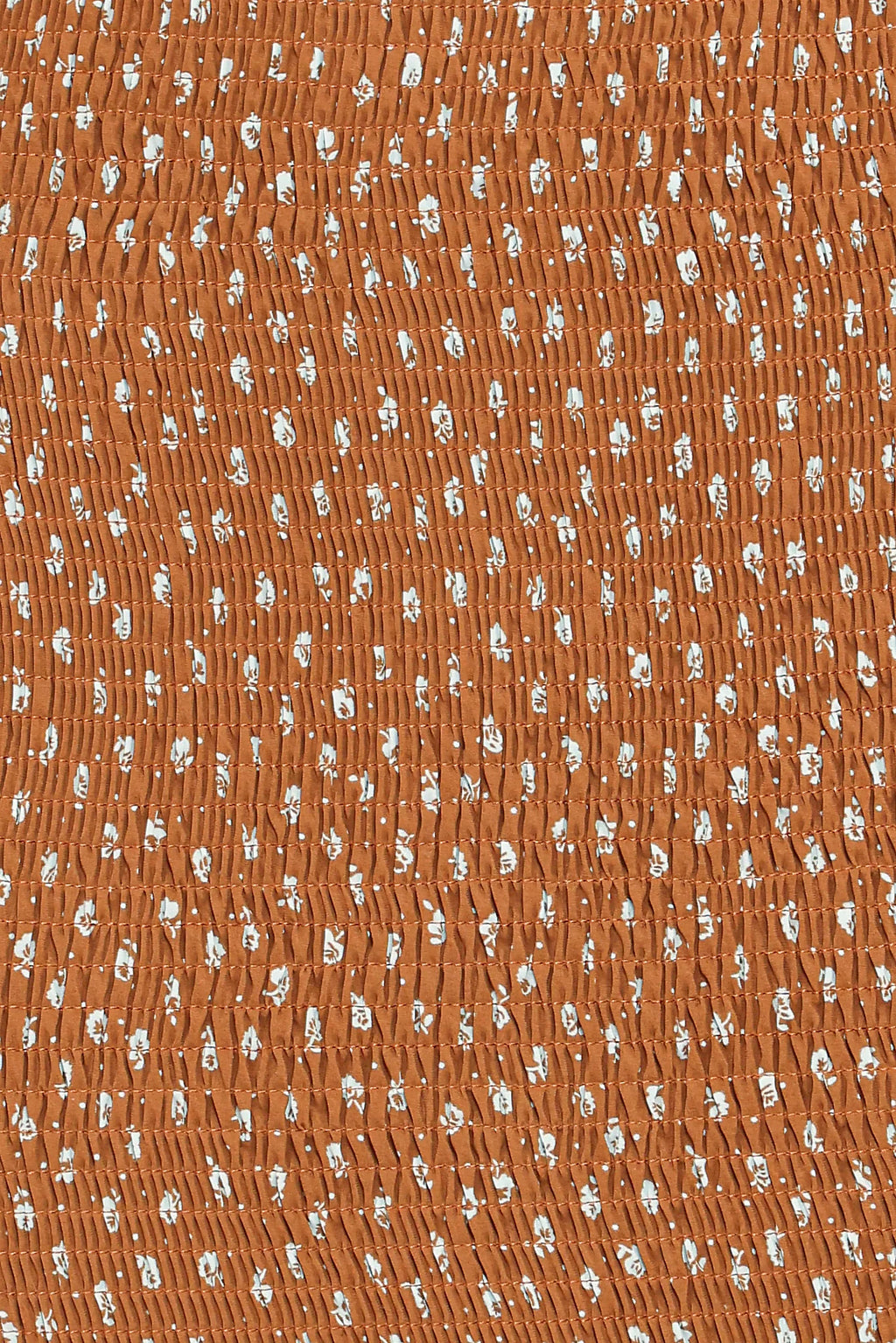 Sara Midi Dress - Brown Floral