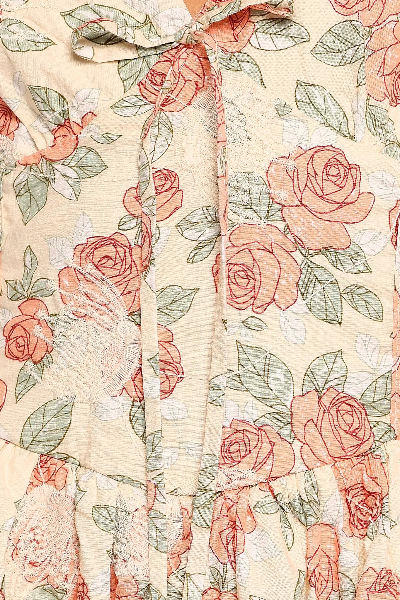 Velda Midi Dress - Pink Floral